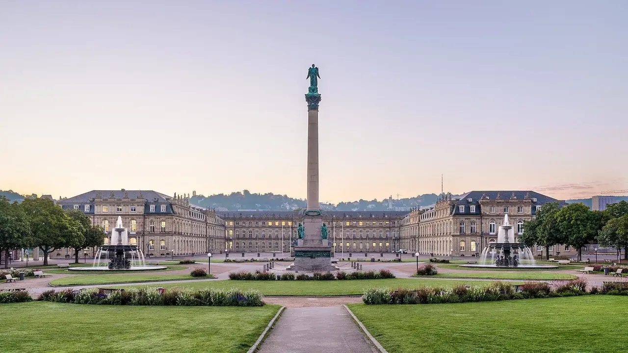 Neues Schloss und Schlossplatz Stuttgart