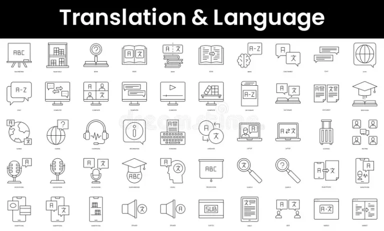 Symbolbild: Website-Übersetzung Türkisch ⇔ Deutsch – Webinhalte zielgruppengerecht übertragen Minimalistische Web-Icons – symbolisieren Übersicht, Sprache und Übersetzung von Websites Türkisch ⇔ Deutsch