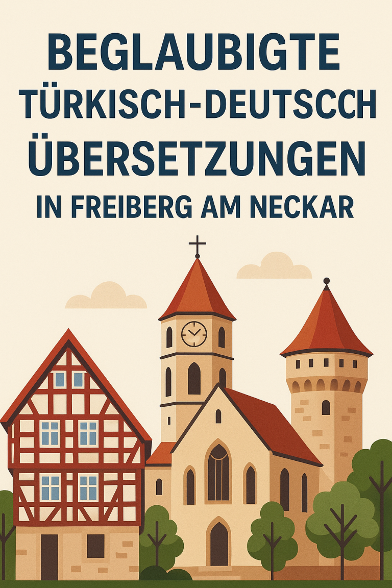 Übersetzungsbüro Türkisch–Deutsch in Freiberg am Neckar – Bozkurt Babur