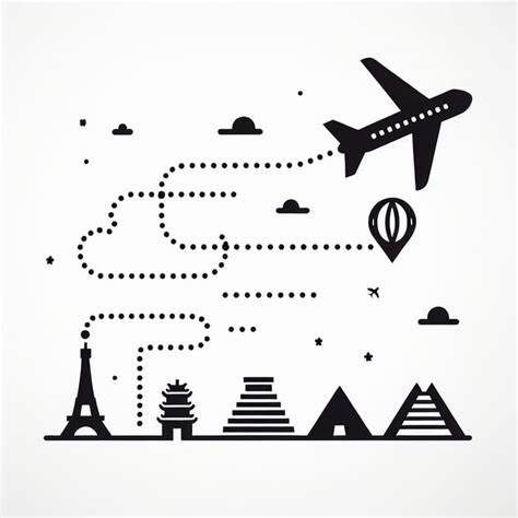 Symbolbild: Tourismus‑Übersetzung Türkisch ⇔ Deutsch – Reiseführer, Broschüren, Orientierungshilfen Flugzeug über kulturellen Wahrzeichen – Symbol für Tourismus‑Übersetzungen Türkisch ⇔ Deutsch